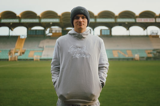 Bluza szara adidas Górnik Łęczna