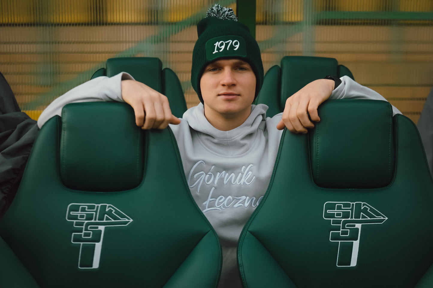 Bluza szara adidas Górnik Łęczna