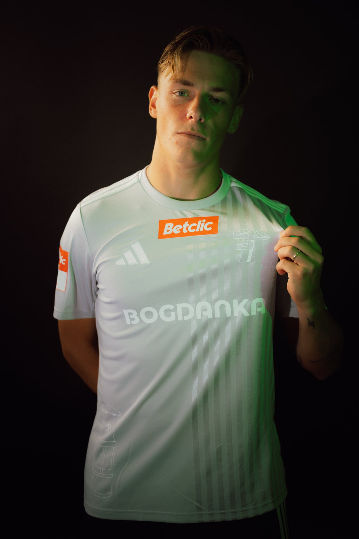 Koszulka meczowa 26/27 szara