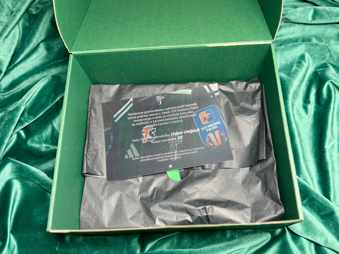 MATCH WORN STS Puchar Polski: Górnik - Cracovia